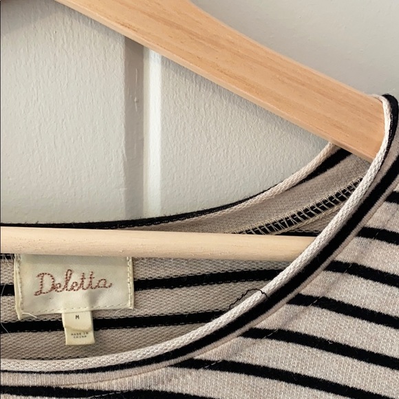 Bell Sleeve Striped Anthropologie Blouse - Picture 4 of 7